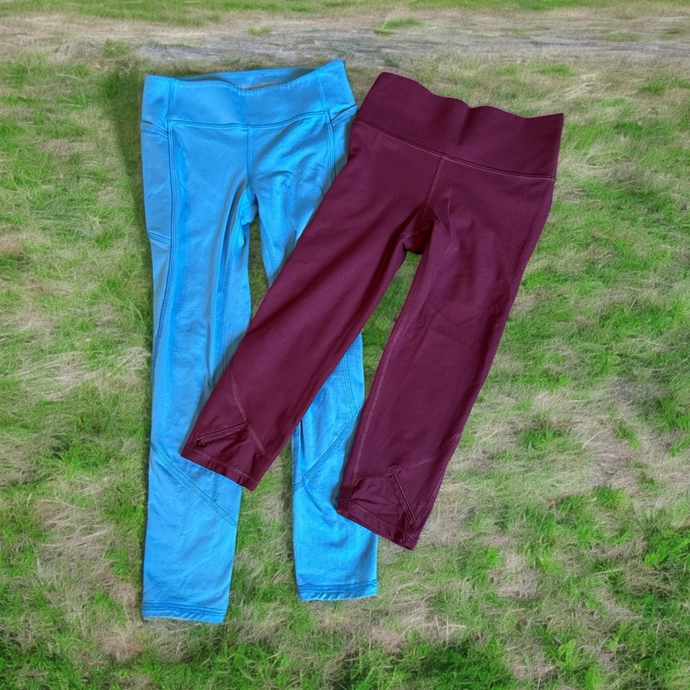 Girls all in motion Leggings/Capris (Small 6/6X)